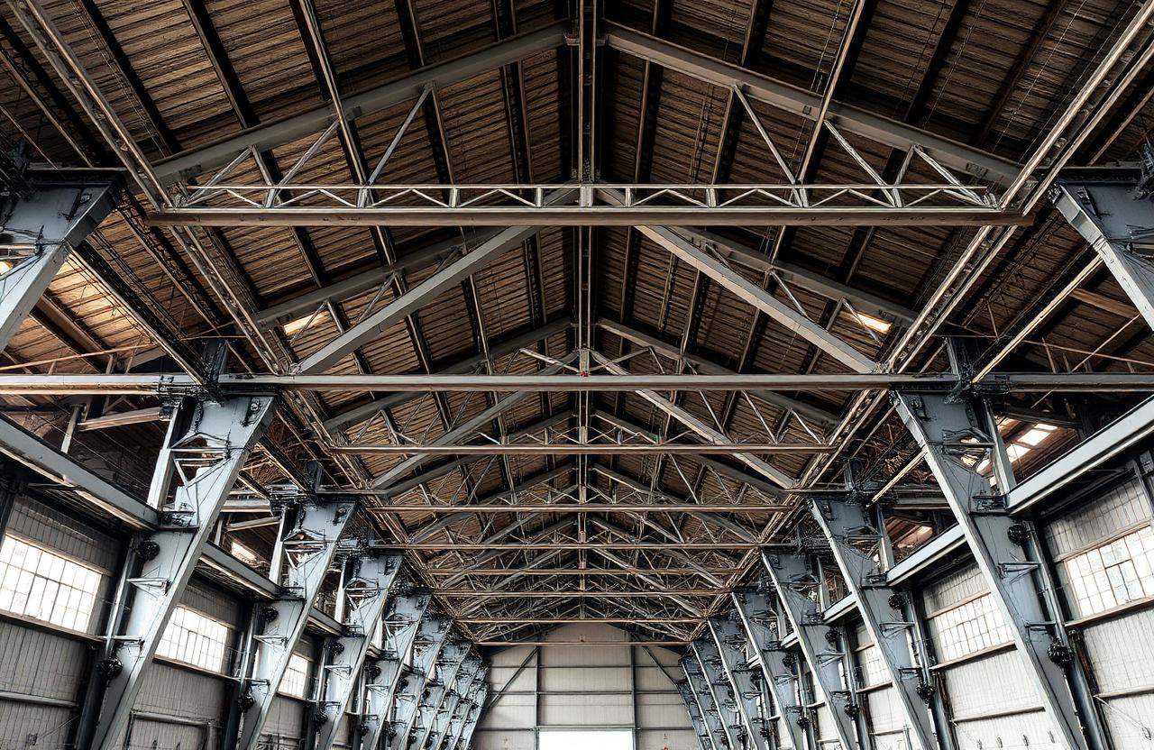 Steel Truss Industrial Shed
